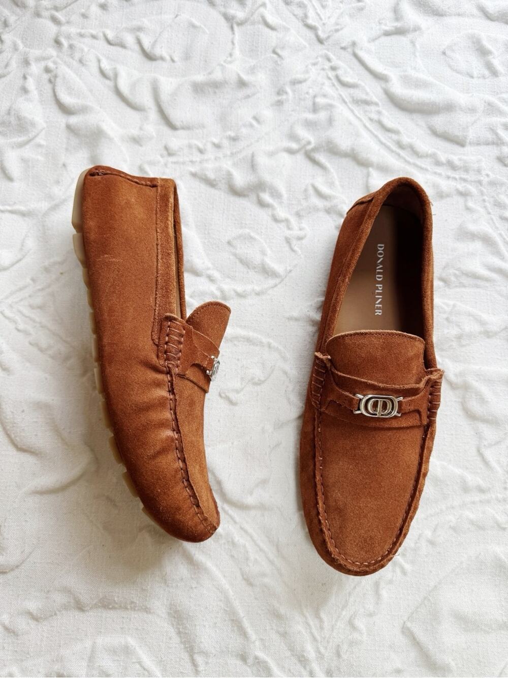 Donald Pliner Bit Driving Loafer Size 9.5 New